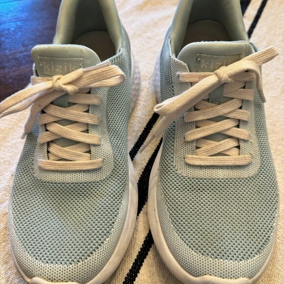 Kizik Athens Womans Size 7.5 Handsfree Athletic Shoes Sea Foam - Picture 1 of 11